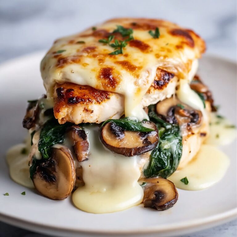 Mushroom-Stuffed Chicken Breast Recipe