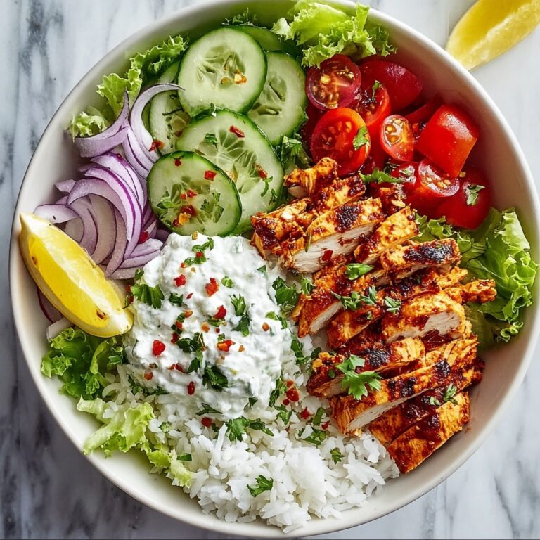 Greek Chicken Bowls with Tzatziki and Fresh Veggies Recipe