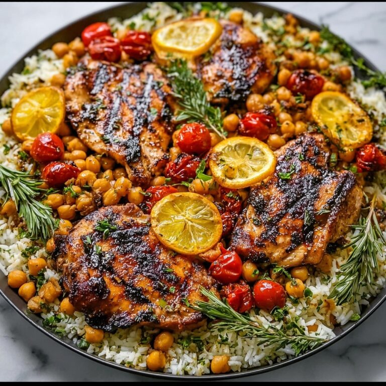 Greek Lemon Chicken and Rice Recipe