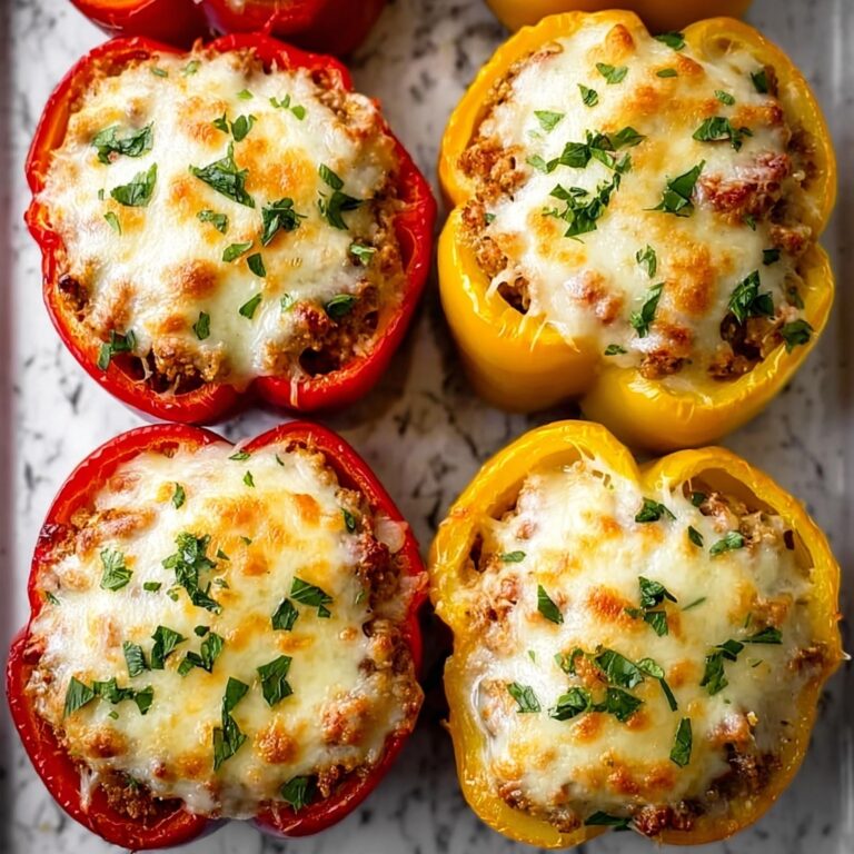 Cheesy Chicken Stuffed Peppers Recipe