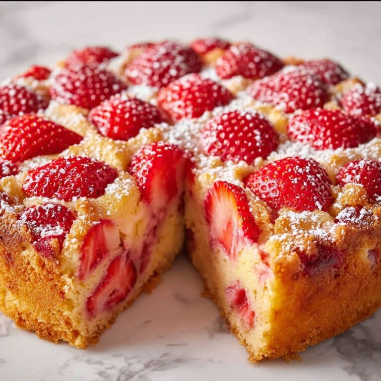 Strawberry Rhubarb Cake Recipe
