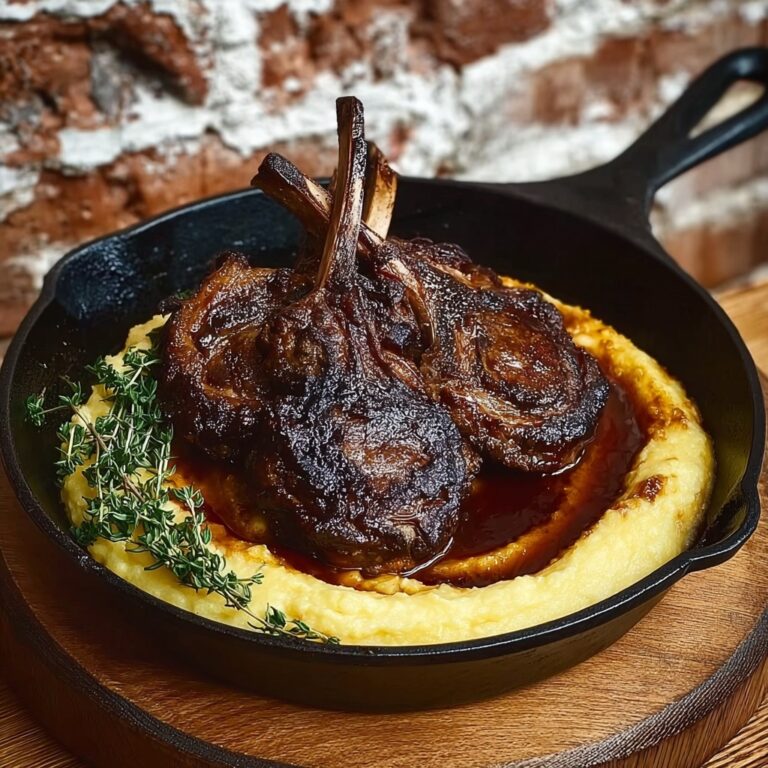 Gospel Shank with Smoked Gouda Grits Recipe