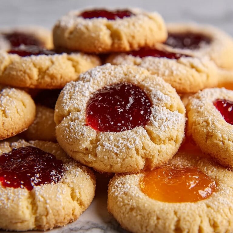 Thumbprint Cookies with Jam Filling Recipe
