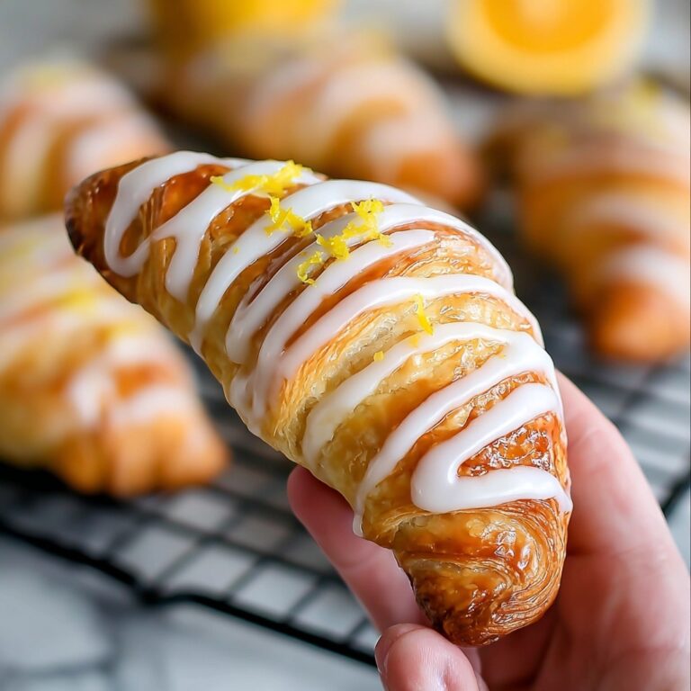 Lemon Cheesecake Crescent Rolls Recipe