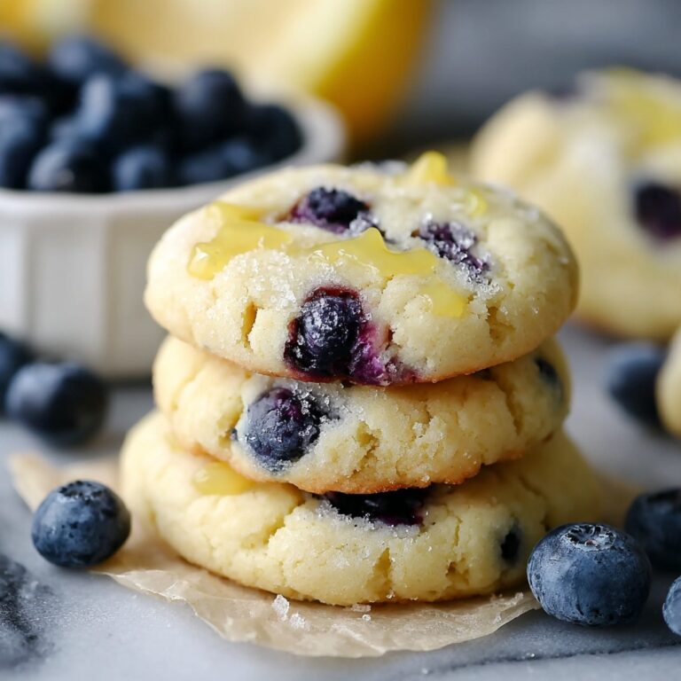 Greek Yogurt Lemon Blueberry Cookies Recipe