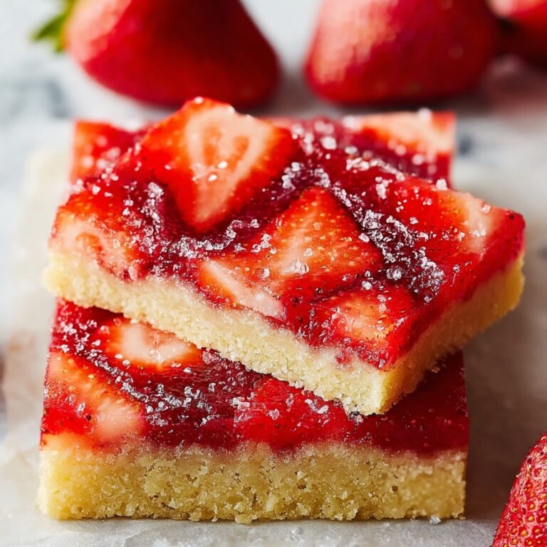 Strawberry Lemon Pie Bars Recipe