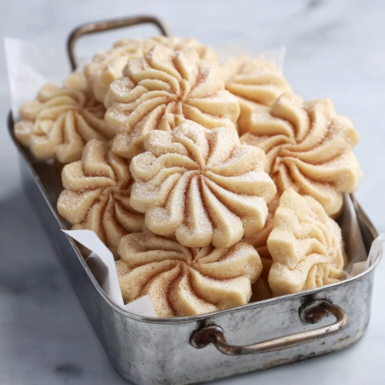 Butter Cookies with Piping Tips Recipe