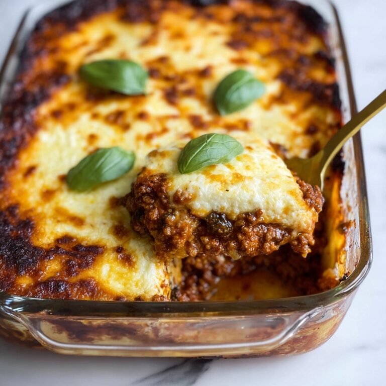Cheat’s Moussaka Recipe