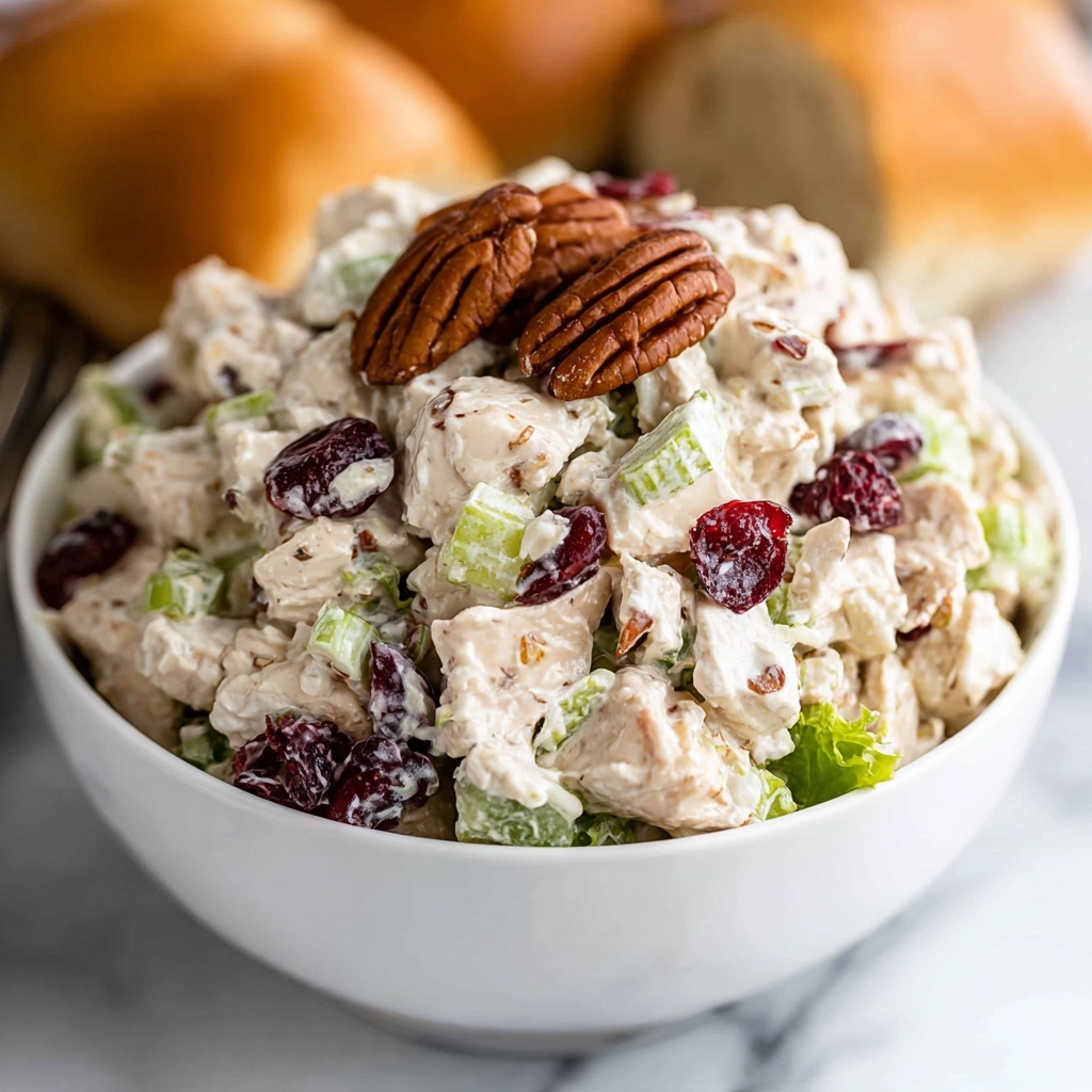 Cranberry Pecan Chicken Salad Recipe - Recipe Image