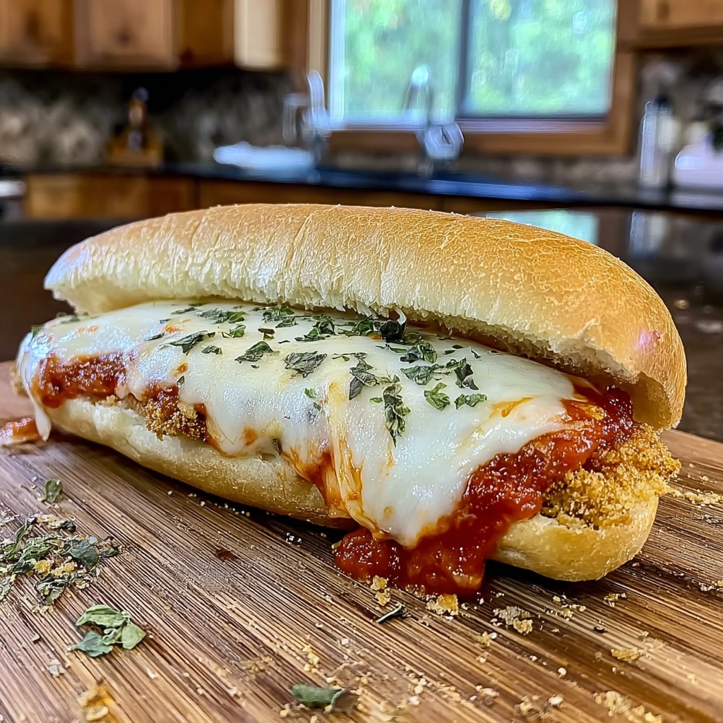 Chicken Parmesan Sub Recipe - Recipe Image