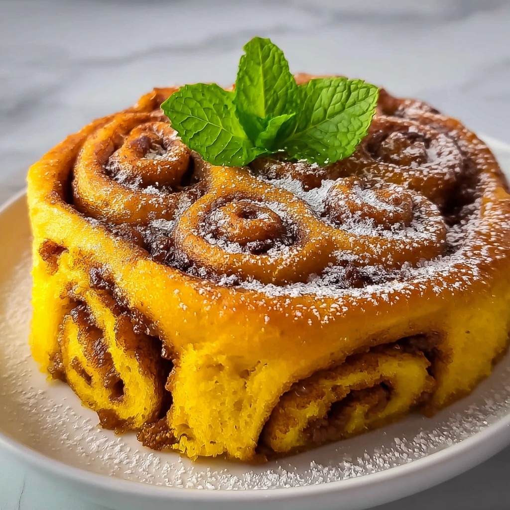 Sweet Potato Cinnamon Roll Cake Recipe - Recipe Image