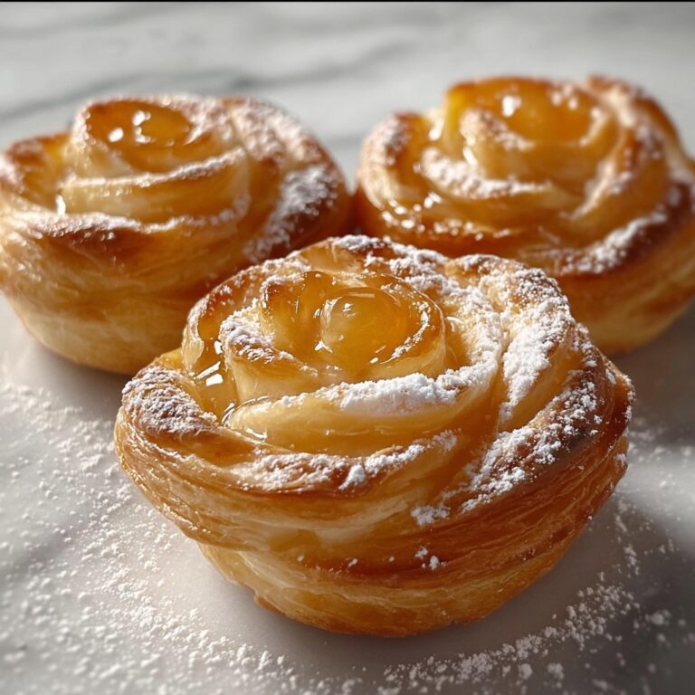 Peach Pie Cruffins Recipe