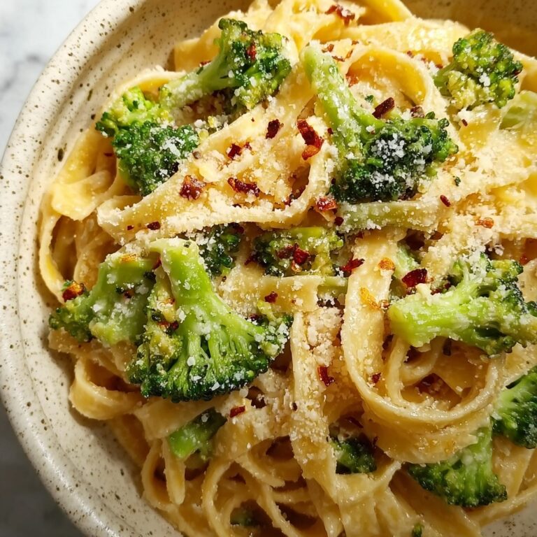 Easy One-Pot Garlic Butter Broccoli Pasta Recipe