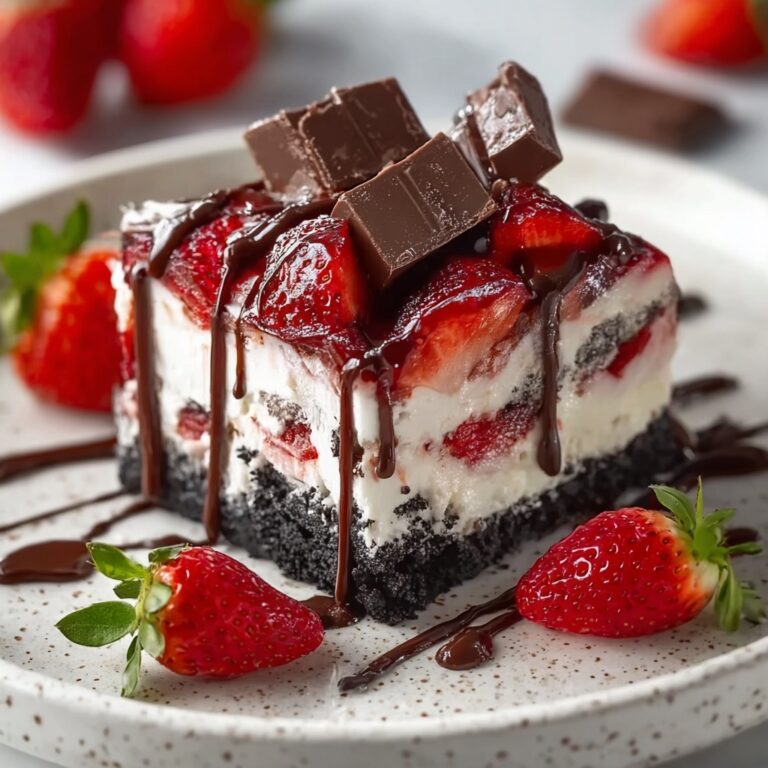 Chocolate Strawberry Cheesecake Recipe
