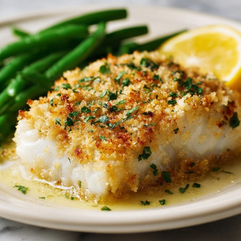 Parmesan Crusted Cod Recipe