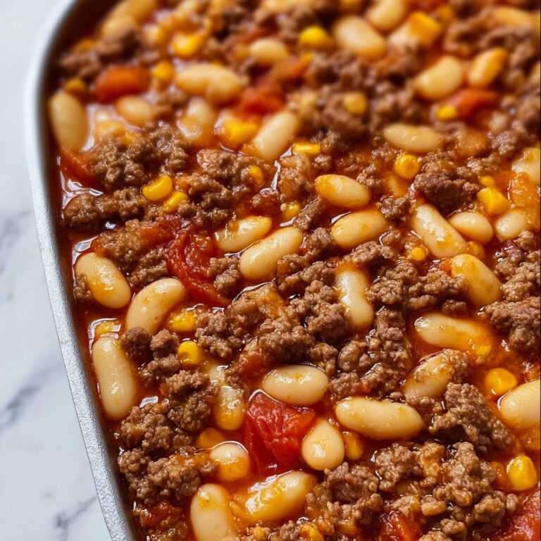 Baked Beans & Ground Beef Casserole Recipe