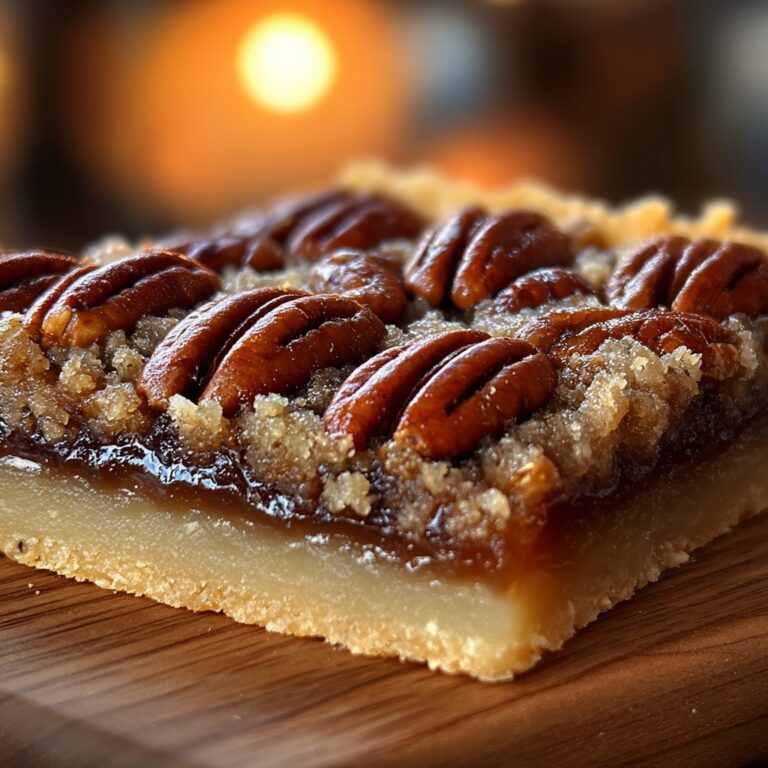 Lazy Girl Pecan Pie Bars Recipe