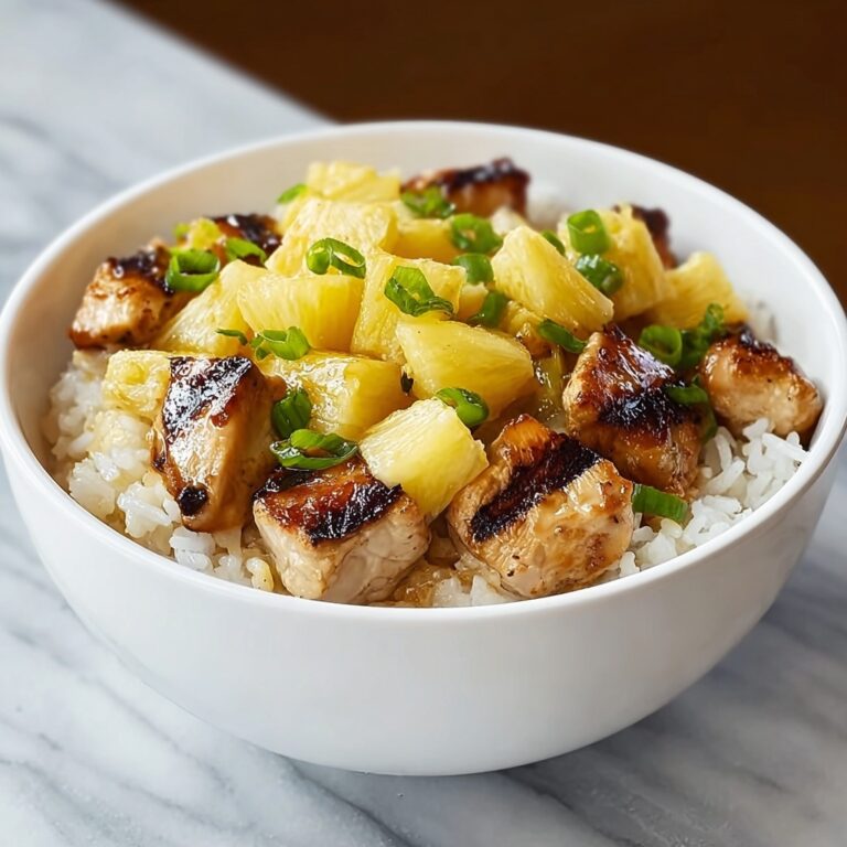 Tropical Pineapple Chicken & Rice Delight Recipe