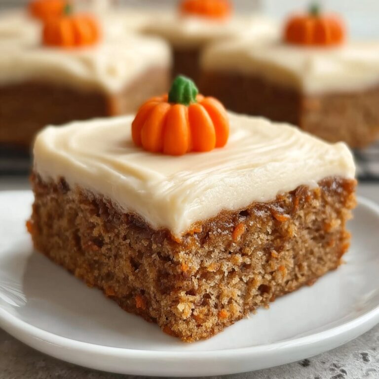 Carrot Cake Bars with Browned Butter Cream Cheese Frosting Recipe