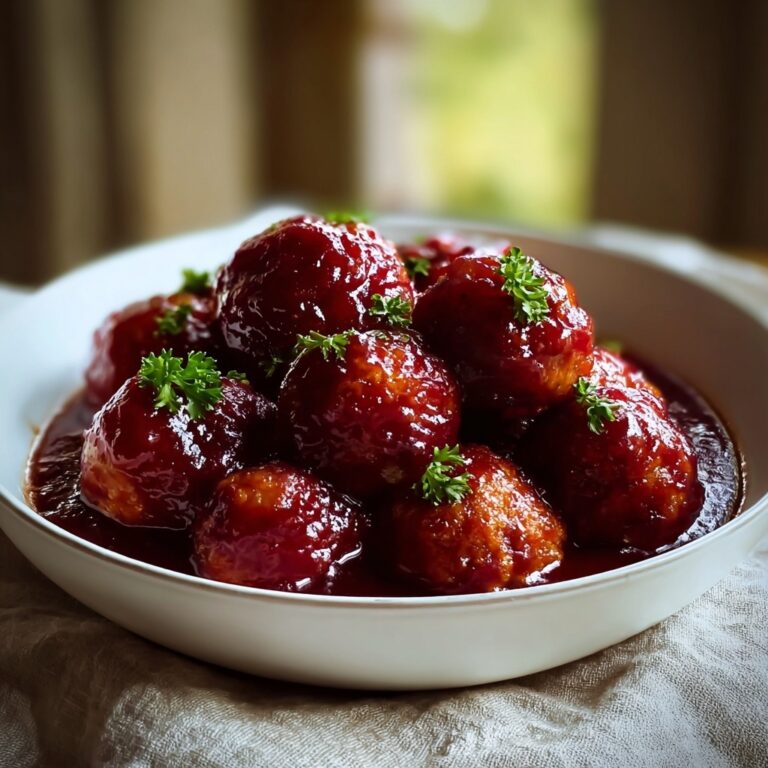 Hot Pepper Jelly Meatballs Recipe