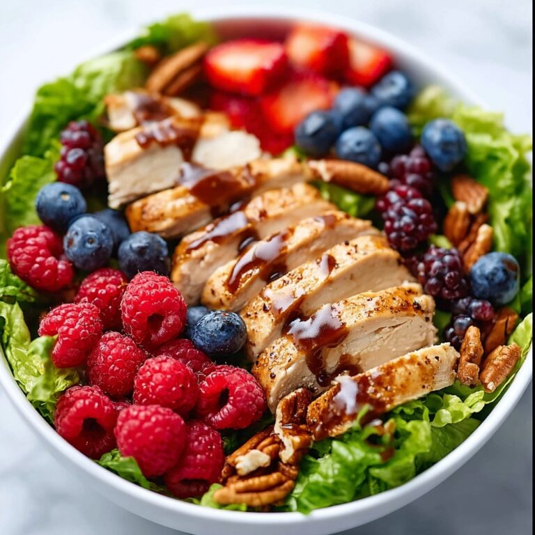 Berry Chicken Salad with Poppy Seed Dressing Recipe