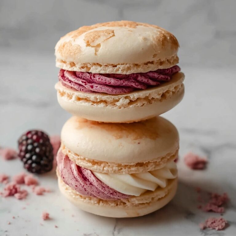 White Chocolate Raspberry Macarons Recipe