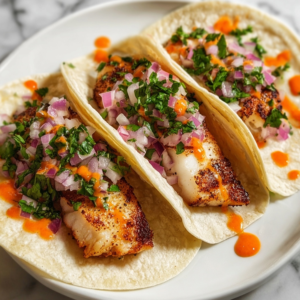 Crispy Fish Tacos with Homemade Slaw and Creama Recipe - Recipe Image