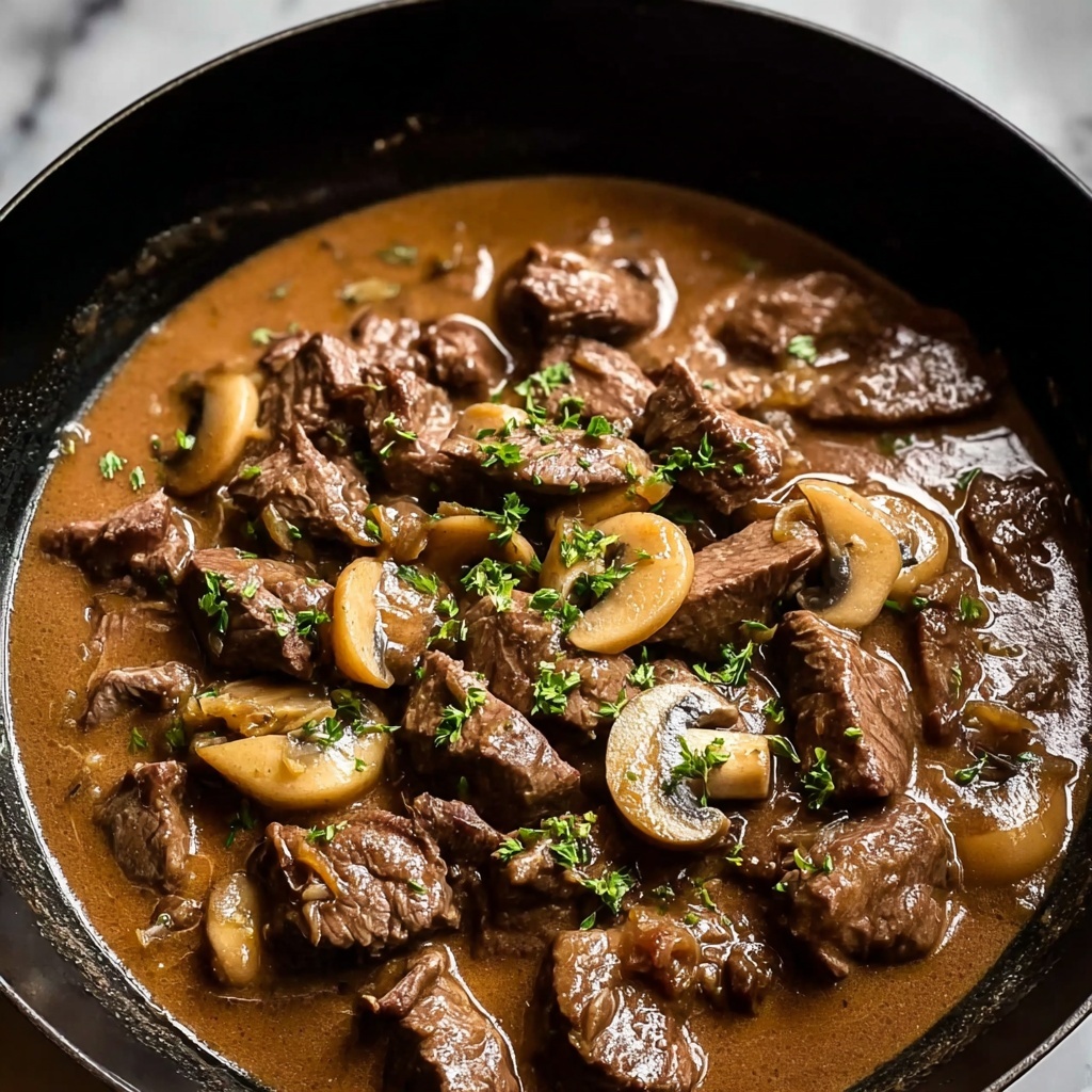 Slow Cooker Beef Stroganoff Recipe - Recipe Image