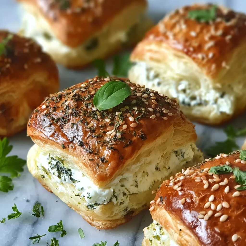 Cream Cheese Spinach Puffs Recipe - Recipe Image