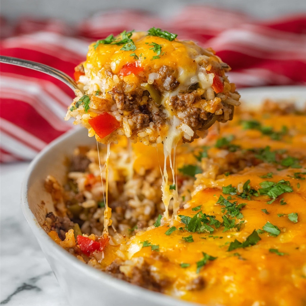 Stuffed Pepper Casserole Recipe - Recipe Image