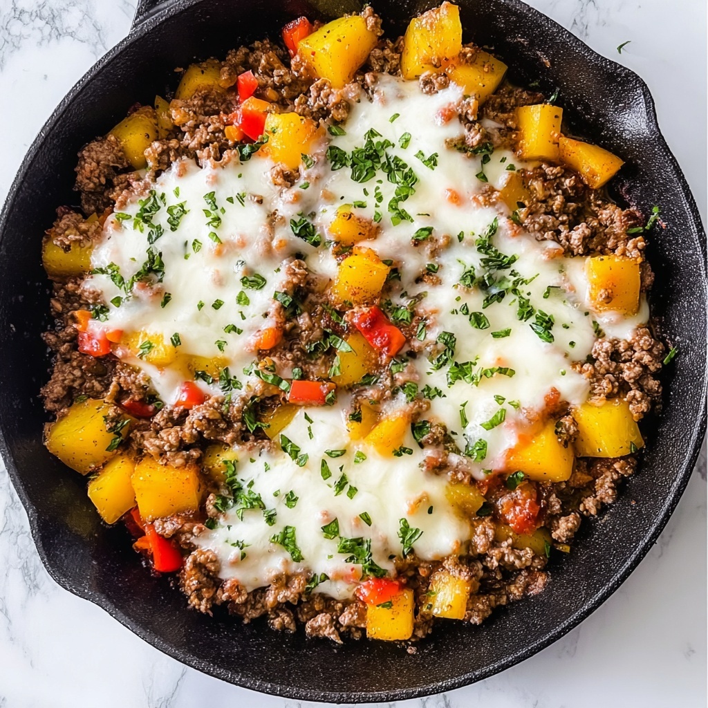 Mexican Ground Beef and Potato Skillet Recipe - Recipe Image