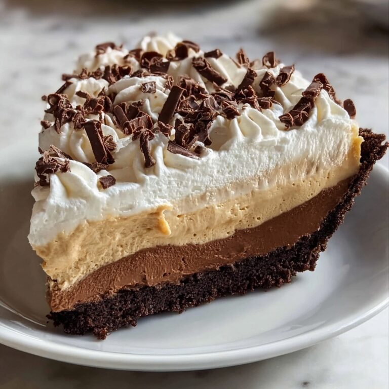 Peanut Butter Chocolate Instant Pudding Pie Recipe