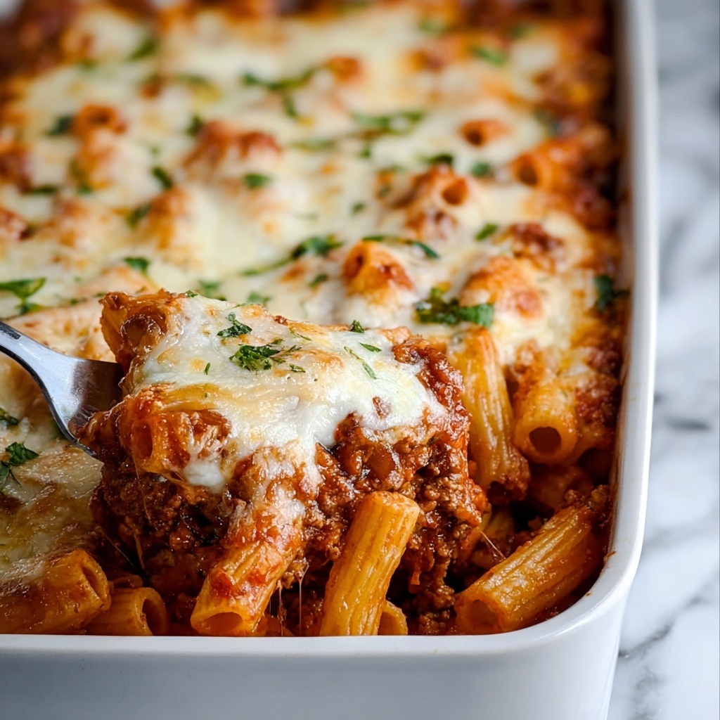 Baked Ziti Recipe - Recipe Image