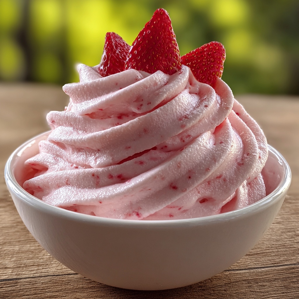 Fluffy Strawberry Bliss Whip Recipe - Recipe Image