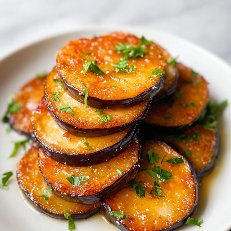 Crispy Air Fryer Eggplant with Parmesan and Italian Seasoning Recipe