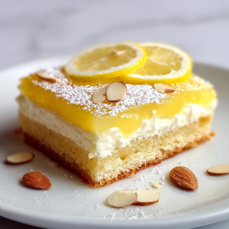 Flourless Ricotta Lemon Almond Cake Slice – Gluten-Free Dessert Recipe