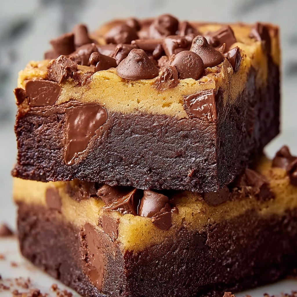 Peanut Butter Cup Gooey Cookie Bars Recipe - Recipe Image