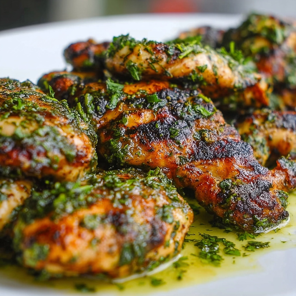 Easy Cilantro Pesto Chicken Tenders Recipe - Recipe Image