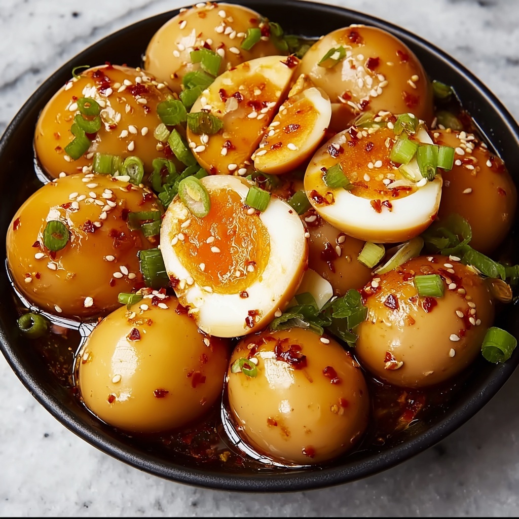 Marinated Korean Mayak Eggs Recipe - Recipe Image