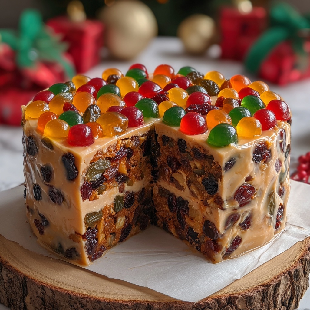 Christmas Fruit Cake: A Festive Classic Recipe - Recipe Image