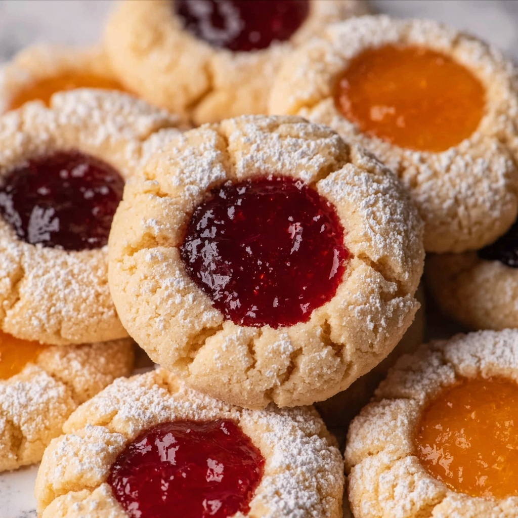 Thumbprint Cookies with Jam Filling Recipe - Recipe Image
