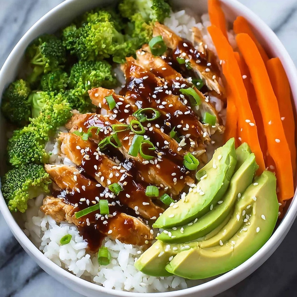 Sweet & Sticky Chicken Rice Bowls Recipe - Recipe Image