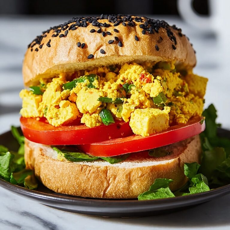 Tofu Scramble Breakfast Sandwiches Recipe