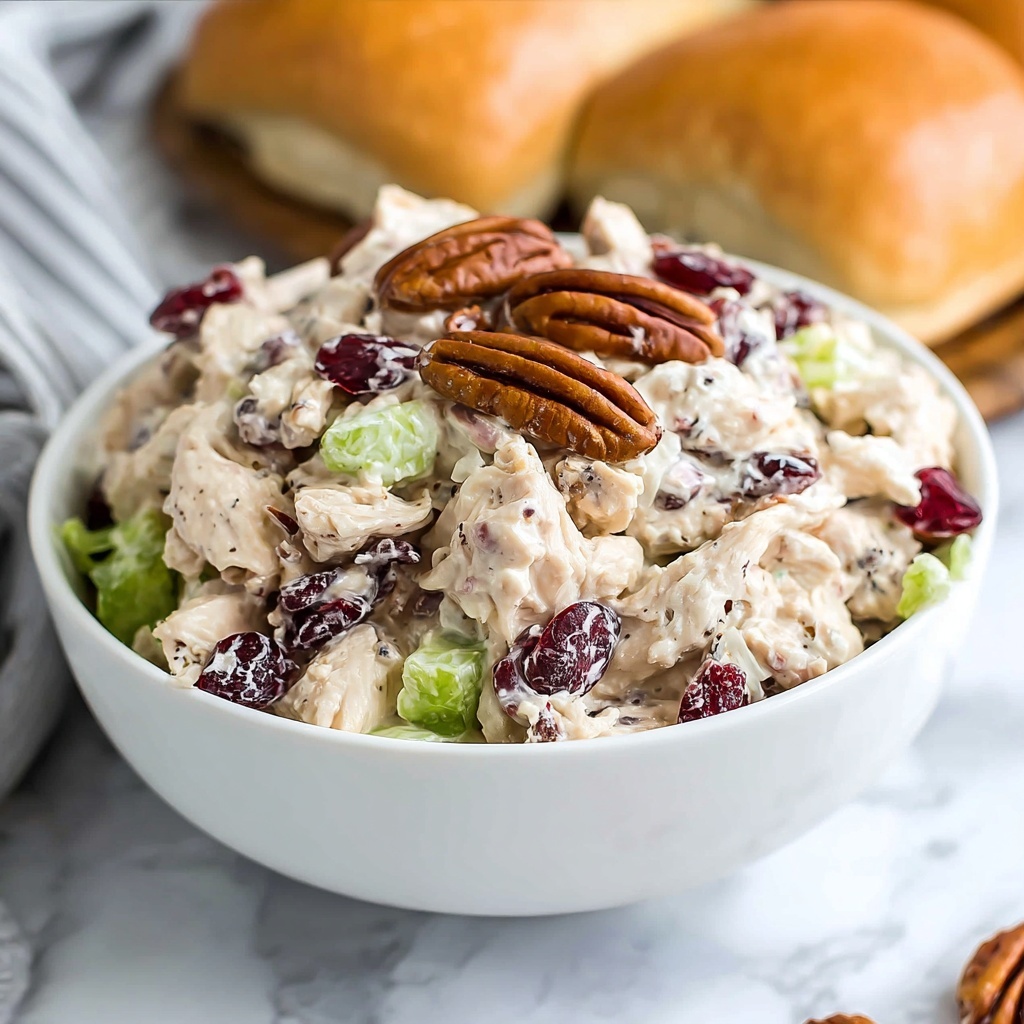 Cranberry Pecan Chicken Salad Recipe - Recipe Image