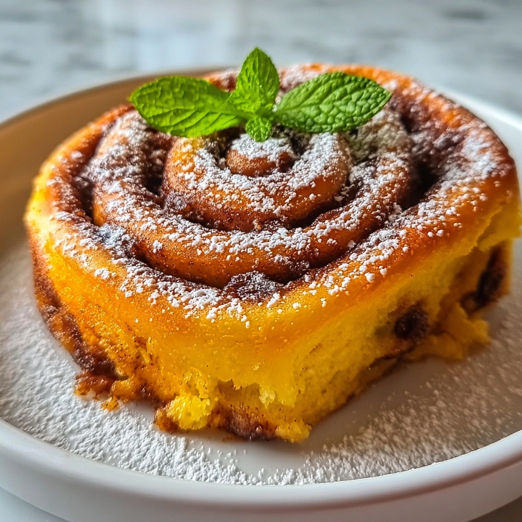 Sweet Potato Cinnamon Roll Cake Recipe - Recipe Image