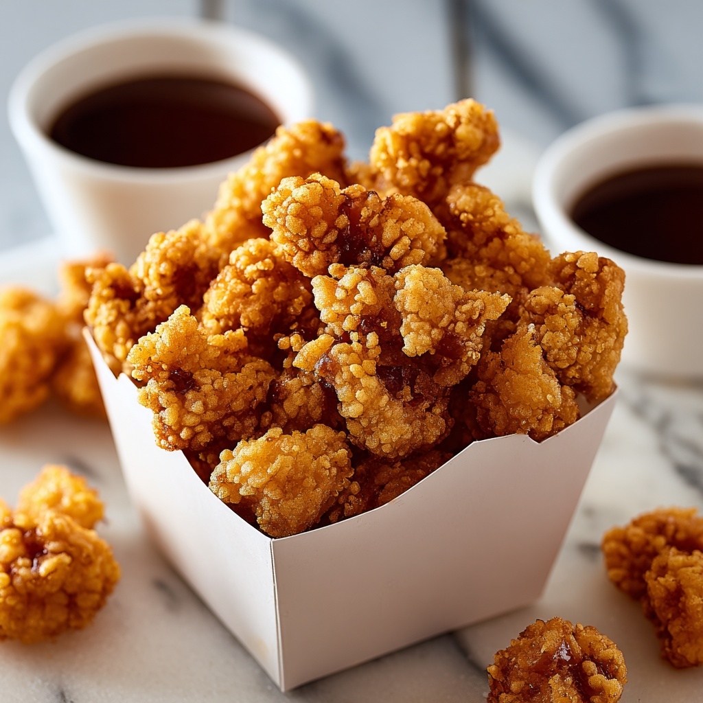 Crispy Homemade Popcorn Chicken Recipe - Recipe Image