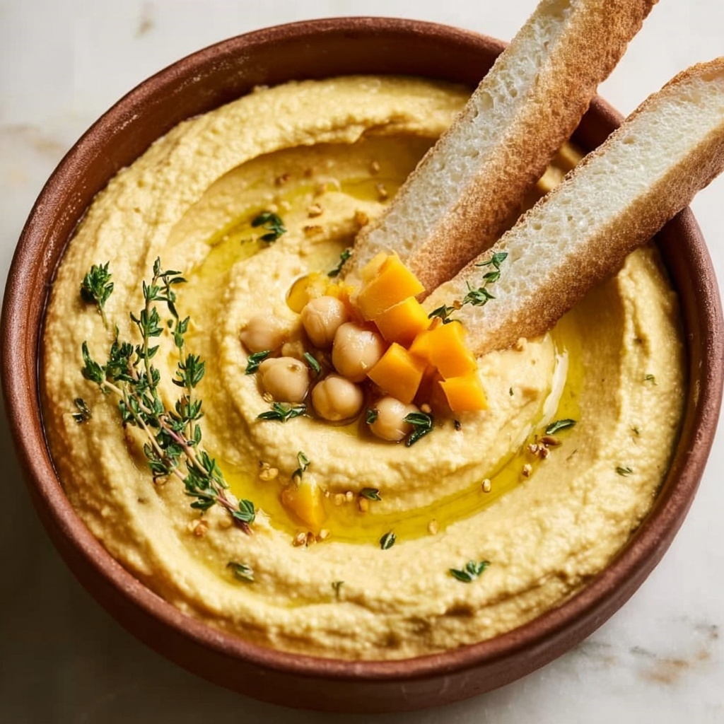 Butternut Squash Hummus: A Flavorful Twist on a Classic Recipe - Recipe Image
