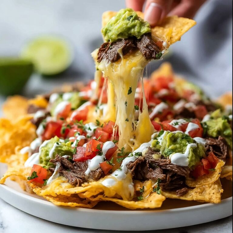 Skillet Steak Fajita Nachos Recipe