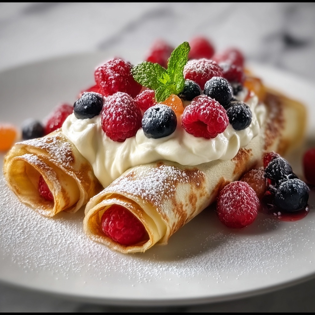 Fruit-Filled Cannoli Recipe - Recipe Image