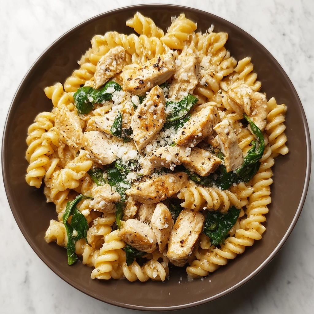 Crockpot Garlic Parmesan Chicken Pasta Recipe - Recipe Image